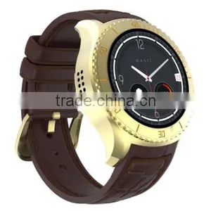 Round Screen Smart Watch I2 Quad Core Speed Android Smart Watch MTK 6580 thumbnail-1