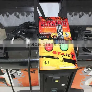 55 Inch LCD Rambo Arcade Video Game Shooting Machine /Arcade Gaming Machines thumbnail-2