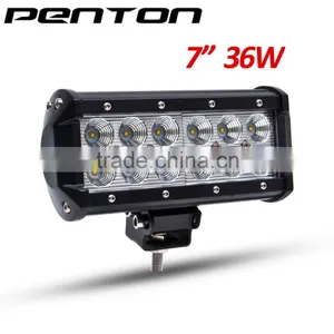 Penton 7" 36W Led Light Bar 4x4 ATV UTV Waterproof Flood Led Light Bar thumbnail-1