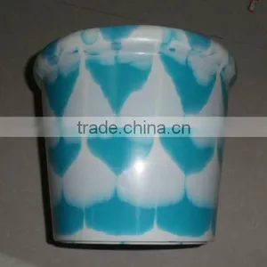 Double Color Plastic Flower Pot thumbnail-3