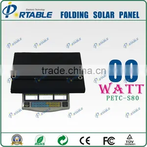 80W Foldable Solar Panel for All Kinds of Laptop thumbnail-3