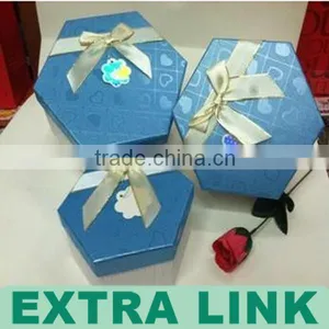 Six Sides Packaging Box With Slik Ribbon thumbnail-1
