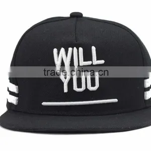 Flat Brim Hats With Printing Snapback Caps Hot Sale Hip Hop Cap thumbnail-2