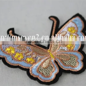 Hot Design Colorful Small Butterfly Valve Appliques Knitting Patch Accessories Embroidery thumbnail-4