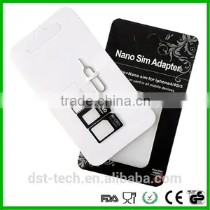 4 in 1 Cheap Standard Sim Card Nano Sim Card Adapters thumbnail-1