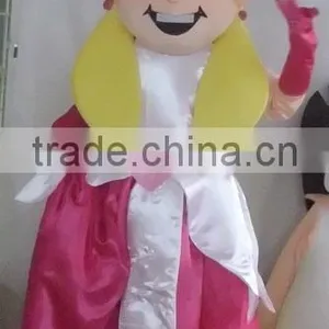 Lovely Princess Mascot Costume Commercial thumbnail-1