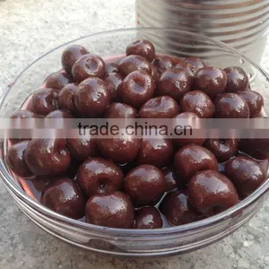 Factory Price Black Canned Cherry Without Stem, Unpitted thumbnail-1