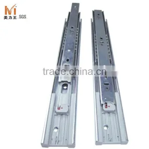 45mm Full Extension Self Soft Close Ball Bearing Drawer Slides thumbnail-1