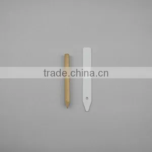 Garden Tool 4 Inch White Gardening Pencil With Plastic Plant Label Pot Marker thumbnail-3