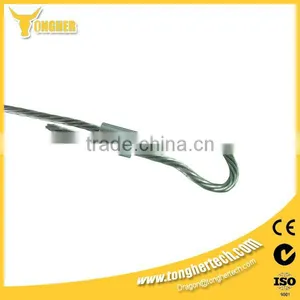 Aluminum Electric Fencing Wire Crimp Sleeves Wire Clamps thumbnail-1