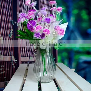 Glass Vases Colorful Cheap 16V005 thumbnail-1