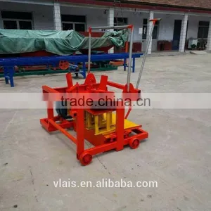 Diesel Engine Brick Machine QM 4-45 Concrete Block Making Machine thumbnail-1