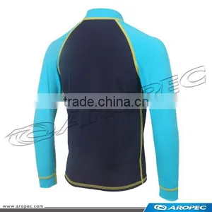 Sweet Kids Lycra Long Sleeve Zipper UV Swim Rash Guard thumbnail-5