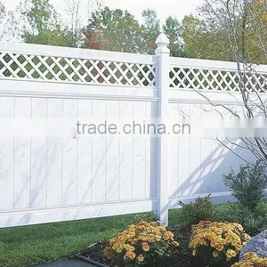 Zhejiang Garden Edging Pvc Lattice Fence Trellis thumbnail-1