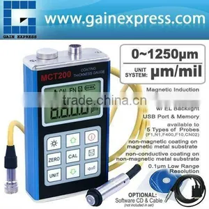 Handheld MITECH MCT200 Ultrasonic Thickness Gauge thumbnail-1