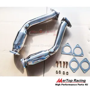 MerTop Exhaust Cat Delete Test Down Pipe Fits 03 04 05 06 N**an 350Z VQG35 thumbnail-3