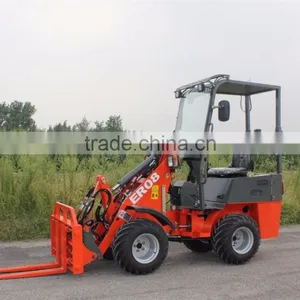 EVERUN Farm Tractor/ ER08 Loader /Mini Wheel Loader--CE Hoflader for Sale thumbnail-4