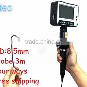 4ways Articulating Industrial Video Borescope Camera With OD 8.5mm Cable 3m thumbnail-1