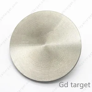 High Purity 3N Gadolinium 99.9% Rare Earth Gd Sputtering Target thumbnail-1