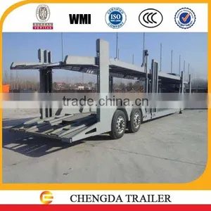 Manufacturer 2 Axles Car Carrier Semi Trailer thumbnail-2