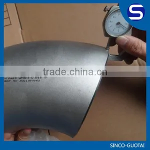 ASME/ANSI B16.9 Stainless Steel Butt Welded Elbow Stainless Steel 304 thumbnail-1