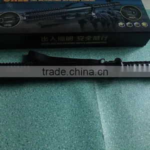Aluminium Led Flashlight Self-defense Led Torch Flashlight Zoom Tactical Flashlight thumbnail-2