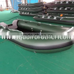 4.3m Aluminum Hull Inflatable Boat for Sport thumbnail-4