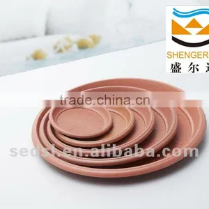Round Plastic Plate for Pot, Plastic Saucer, Plastic Plate thumbnail-1