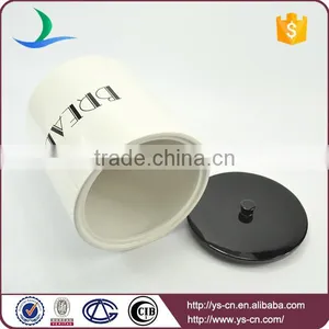 Wholesale Modern Style Decal Set of 5 Ceramic Kitchen Canister Sets thumbnail-6