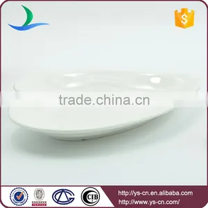 Wholesale Ceramic Hand Made Leaf Shaped Plates thumbnail-6