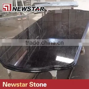 Newstar Black Solid Color Granite Countertop thumbnail-2