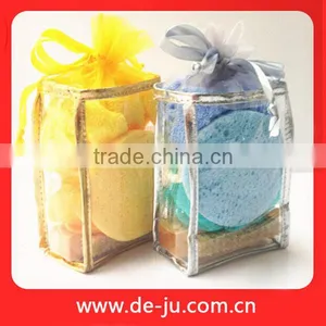 Glove Brush Sponge Flowers Travel Gift Hotel Bath Set thumbnail-1