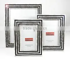 High Quality Best Selling Mother of Pearl Zig Zag Style Photo Frame thumbnail-1
