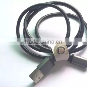 For Common LM 2 Connector in 1 Cable for Iphone and Android Charging and Sync thumbnail-1