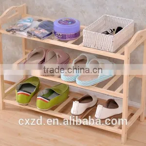 Simple Design Cheap Modern Wooden Shoe Rack thumbnail-3