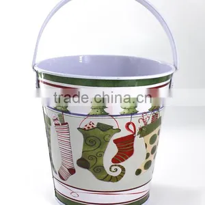 New Product Factory Directly Sales for Gift Ice Metal Tin Wine Buckets for Kids thumbnail-4