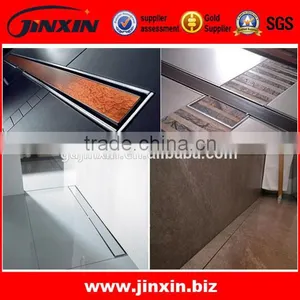 JINXIN 304 Linear Floor Drain With Tile Insert_linear Tile Insert Drain thumbnail-1