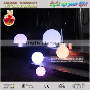 Floating Waterproof Pool Ball / Led Light up Decor Balls Lighting thumbnail-1