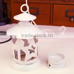New 2017 White Vintage Style Lantern Candle Holders thumbnail-4