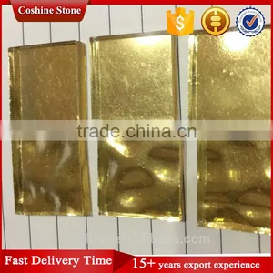 Popular Wall Covering Starbright Glass Gold Mosaic Tile thumbnail-6
