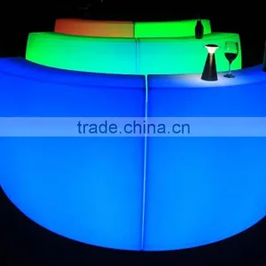 Round Led Bar Table, Led Bar Furniture, Led Bar Counter thumbnail-5