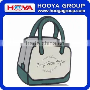 New Cartoon Nylon Briefcase Woman 3D Handbag thumbnail-1