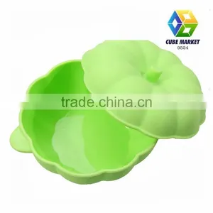 Funny Fruit Pumpkin Shaped Bowls Microwave Safe Silicone Bowls thumbnail-1