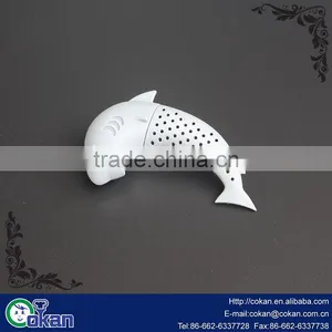 Useful Silicone Shark Infuser Tea Leaf Strainer Herbal Spice Filter Diffuser thumbnail-1
