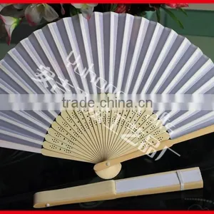Promotional Colorful Silk Hand Fan thumbnail-2
