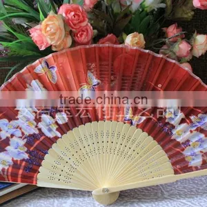 Chinese Style Silk Hand Folding Fan thumbnail-5