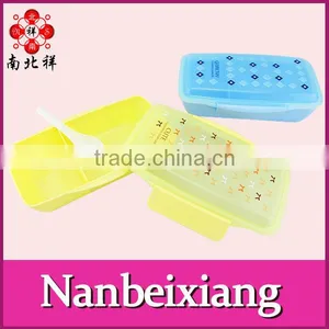 750ML Kids Plastic PP Bento Lunch Box With Soup thumbnail-1