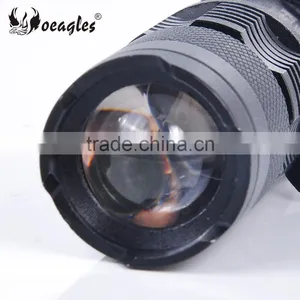 Wholesale 5W uv Led 365nm Black Light Flashlight Torch Aluminum Alloy Zoom UV Flalshlight Money Detector Torch thumbnail-3