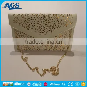Pure Whiteness Bling Bling Shoulder Long Strip Bag thumbnail-1