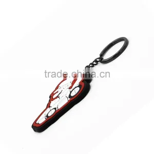 Newest Fashion Silicon Keychain Soft 3D Pvc Keychain Rubber Keychain thumbnail-3
